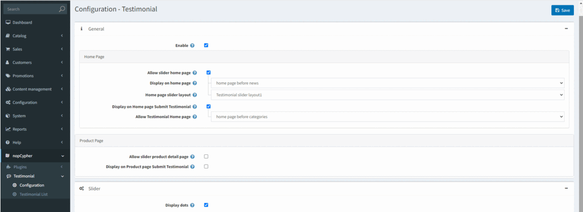Testimonial Plugin NopCypher ECommerce Development Solution Provider Testimonial Plugin NopCypher ECommerce Development Solution Provider